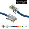 thumbnail image 1 of 5ft (1.5M) Cat5E UTP Ethernet Network Non Booted Cable 5 Feet (1.5 Meters) Gigabit LAN Network Cable RJ45 High Speed Patch Cable, Blue (4 Pack), 1 of 4