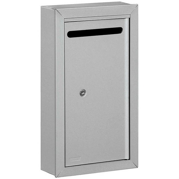 Salsbury Industries 2260AP Letter Box Surface Mounted Private Access - Aluminum