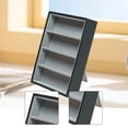 thumbnail image 6 of Sunglasses Organizer Eyeglass Storage Case Display Tray Velvet Lining for Tabletop Dresser Store Use, 6 of 9