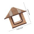 thumbnail image 2 of BEADCEST Abat-Jour en Bambou Forme Maison Style Rustique 1Pcs, 2 of 6