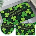 thumbnail image 3 of Cheapark St. Patrick's Day Indoor Outdoor Bathroom Kitchen Mat, 24x16 Inches, 3 of 8