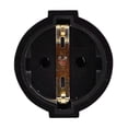 thumbnail image 4 of Eu Standard 16a 250v Swiss 3pin Round Male To Female Power Supply Adapter, 4 of 5