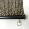 Espresso Exterior Roller Sun Shade, 120" x 72"