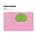 thumbnail image 1 of 1pc Watemelon Gold Coin Hunter Anime Cartoon Smile Matte Front Cover Sticker Film Skin for Metro Debit Credit Card, 1 of 7