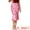 Pink, variant on DARING DIVA Women's Summer Bohemian Tie Dye Fishtail Bodycon Midi Skirt XS Pink