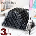 thumbnail image 1 of Juego de combinación de bolígrafos de plástico con bolsa de tinta azul, negra y roja universal de calibre 3,4 mm, accesorios para bolígrafos de estudiantes, 1 of 4