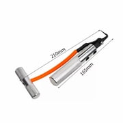 Windshield Removal Tool Kit – Heavy Duty Automotive Glass Cold Knife Cut-Out Tool with Pull Handle & Replacement Blades, Universal Car Windshield Sealant Cutter