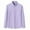 Purple, variant on Men's Regular Fit Long Sleeve Button Down Shirt Breathable Wrinkle-Free Lightweight Casual Business Dress Shirt with Chest Pocket