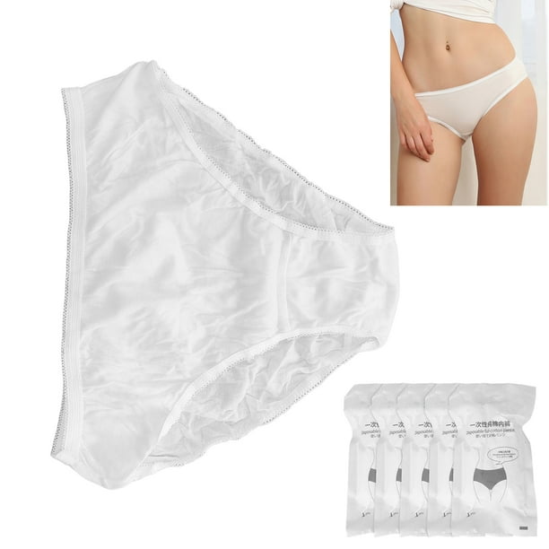 Disposable Postpartum Panties, Disposable Cotton Underwear Maternity Pants  Stretchy Sweat Absorbing Ergonomic For Women For Travel For Daily Use 