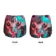 thumbnail image 5 of Haiem Psychedelic Hairless Cat Women's 2 in 1 Running Shorts - Lightweight Athletic Workout Gym Yoga Breathable Sports Shorts Liner with Phone Pockets-XX-Large, 5 of 9