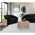 thumbnail image 5 of Maklaine Modern / Contemporary Solid Mango Wood Natural Coffee Table, 5 of 8