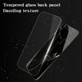 thumbnail image 4 of Case Compatible with iPhone 16 Pro, Marble Pattern Temepered Glass Design Scratch-Resistant, TPU Bumper Shock-Proof Anti-Drop Protection, Frame Slightly Convex Protection Case, Black, 4 of 9