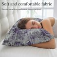 thumbnail image 5 of Purple Grey Abstract Throw Pillow Cover 12 x 20 Inch Decorative Pillow Cover Modern Graffiti Distressed Mottled Art Lumbar Pillowcase Seasonal Rectangle Cushion Case for Couch Sofa Bed Living Room, 5 of 9