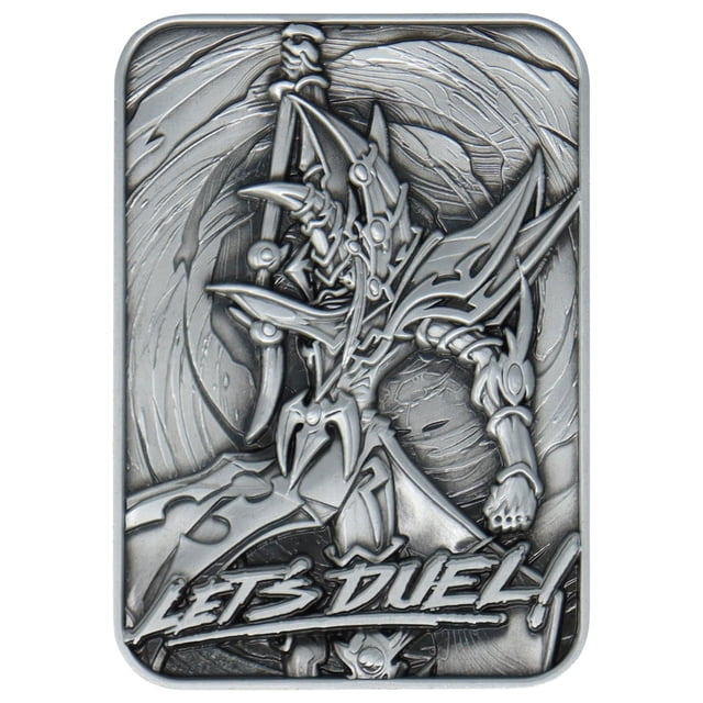 Tarjeta metálica de coleccionista YU-GI-OH! Fanattik del Paladín Oscuro