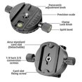 thumbnail image 3 of Panoramic Rotating Quick Release Plate Clamp Tripod Gimbal Universal Clamp Slr Camera Photography Q, 3 of 5