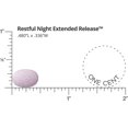 Dr. Whitaker Restful Night Extended Release Melatonin Sleep Aid Helps