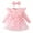 Pink, variant on IBTOM CASTLE Newborn Baby Girls Butterfly Tutu Dress Long Sleeve Romper Tutu Skirt + Headband 2PCS Winter Fall Clothes 9-12 Months Blue