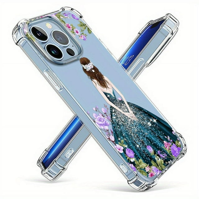 Stylish Girl Printed Shockproof Phone Case - Perfect Gift for Birthdays & Easter!
