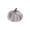 Gray, variant on Fabric Flocked Artificial Pumpkins, Realistic Faux Pumpkin Decor Pieces, Versatile Fall Props for Tabletop, Shelf, Home, Halloween, Thanksgiving and Autumn Holiday Scene Decoration, Gray