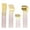 Gold and Pink, variant on 16 Pcs Stainless Steel Flatware Set, Service for 4 - Cutlery Utensil Set, Durable Kitchen Tableware With Fork Knife Spoon, Dishwasher Safe