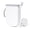 White-Label Machine with 1 Label Tape, variant on 300 Dpi D11 Label Maker Machine With 1 Tape Mini Portable Printer Thermal Sticker Labeler For Office Home Kitchen School Organization Pink