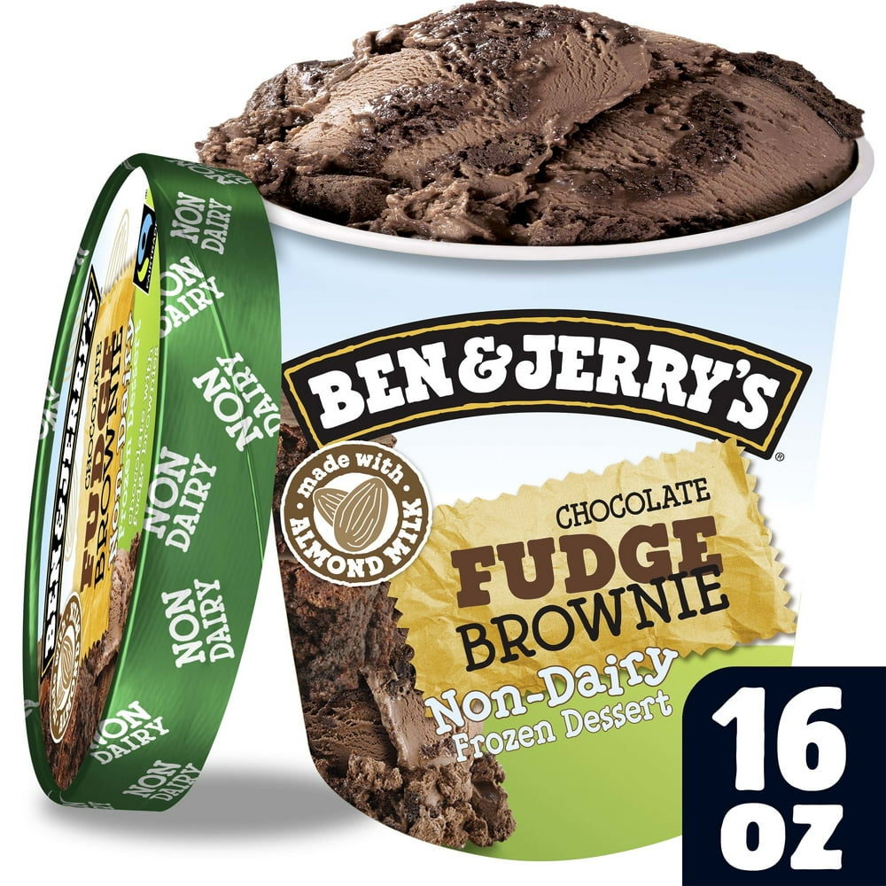 Ben & Jerry's NonDairy Frozen Dessert Chocolate Fudge Brownie