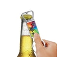 thumbnail image 3 of WIRESTER Household Kitchen Tools Keychains Metal Bottle Opener With Key Ring - Colorful Turtle, 3 of 6