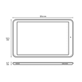 thumbnail image 2 of Tablet L1bre H808 8.1' 16 GB Wifi y LTE Android 1 GB Negra Reacondicionado H808 LTE, 2 of 5