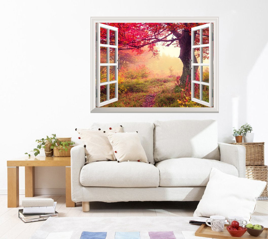 WMR2-035-36x48 36-48, Majestic View wall26 Self-Adhesive Wallpaper Large Wall Mural Series