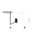 thumbnail image 3 of Kenally Soporte para casco de montaje en pared, colgador de exhibición de Color sólido, estantes colgantes para accesorios, estante de almacenamiento Accesorios para motos Blanco Kenally VI015829-02, 3 of 6