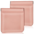 thumbnail image 3 of Houderco 2Pcs Mini Jewelry Travel Case in Pink Soft Lining for Women, 3 of 8