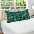 thumbnail image 4 of Bright Herbal Pillowcase King Size, Super Soft Pillow Shams Covers, Plush Cozy Pillow Cases with Zipper, 20" X 40"（434） Home Decor Gifts, 4 of 6