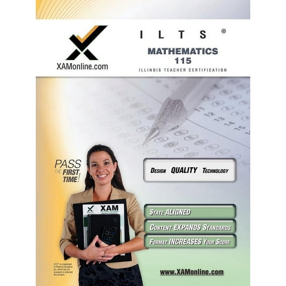 Ilts: Ilts Mathematics 115 Teacher Certification Test Prep Study Guide: Teacher Certification Exam (Paperback)