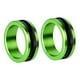 thumbnail image 2 of Anillo de línea de pesca cómodo y ensanchado, herramienta de pesca de regalo para pescadores, diseño ergonómico. 2 piezas verdes, 2 of 8
