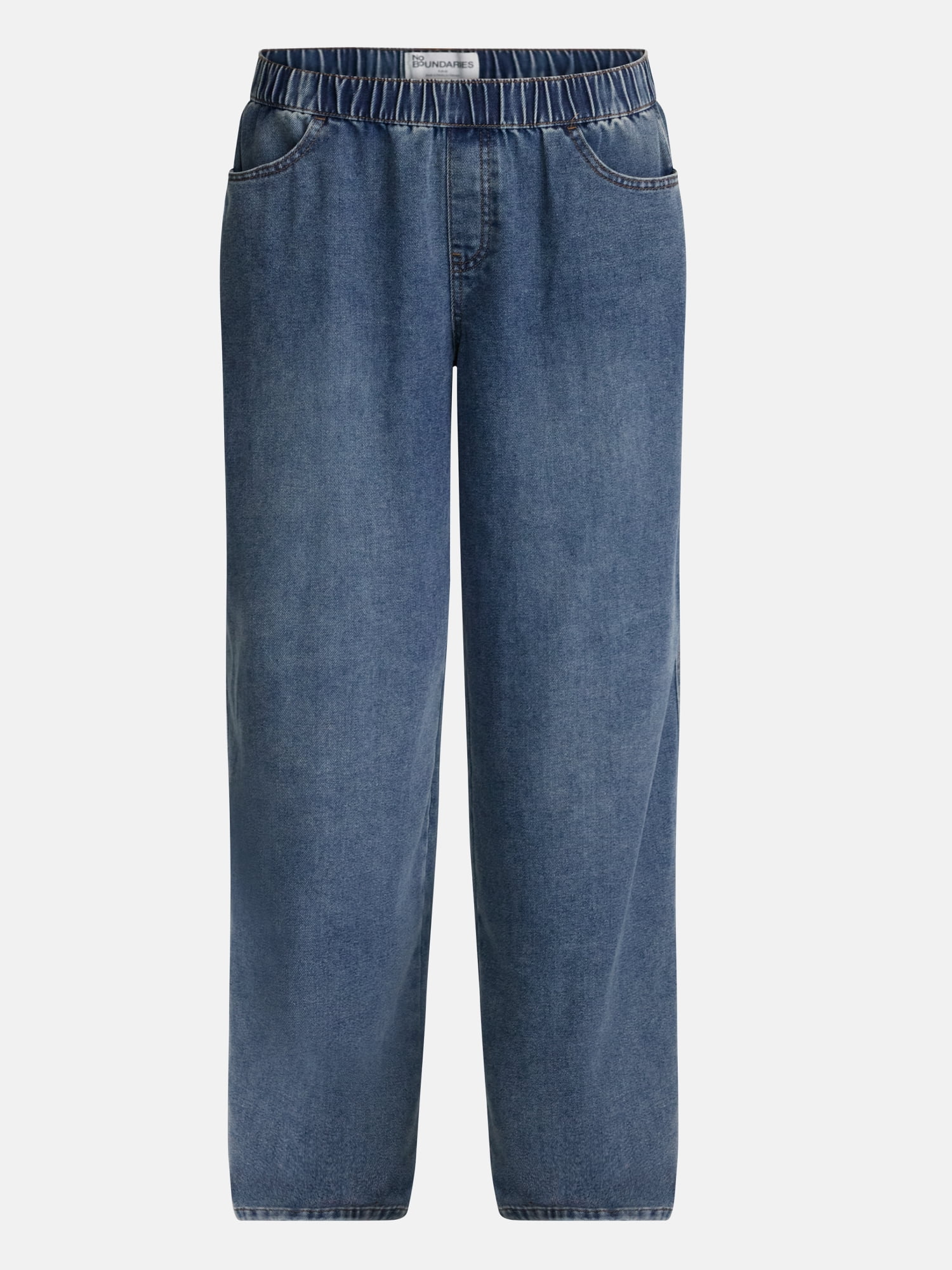 No Boundaries Baggy Pull On Pants, 31.5'' Inseam, Women's XXS-XXL