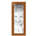 thumbnail image 2 of ArtToFrames 6" x 17" Honey Picture Frame, 6x17 inch Brown Wood Poster Frame (WOM-4097), 5 Pack, 2 of 8