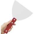 thumbnail image 6 of Putty Knife, 2PCS (6"/150mm)Inch Stainless Steel Scraper Tool, Wooden Handle Metal Spackle Knives for Drywall, Decals, Wall Paper, Floor Tile, Patching, Painting, Taping, Scraping Coating, 6 of 7