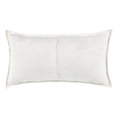 thumbnail image 2 of Pemberly Row Transitional Cotton Linen Blend Ivory King Sham, 2 of 6