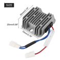 thumbnail image 2 of Engine Voltage Regulator 186F DC12V Aluminum Voltage Regulator AVR for KDE3500 5000 6500 6700 Gener, 2 of 5