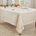 thumbnail image 2 of Saro Lifestyle Hemstitched Design Toscana Tablecloth, 2 of 3
