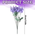 thumbnail image 2 of Artificial Lavender Flowers,10 Head Artificial Flower Bouquet Home Living Room/Dining Table Decor Wedding Photography Prop Flowers,Artificial Purple Lavender Spring Bush, for Indoor Use,Purple, 2 of 6