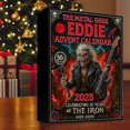 thumbnail image 1 of Eddie Advent Calendar 2025 Christmas Band Pendant Advent Calendar, 1 of 3