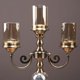thumbnail image 4 of Portavelas de Metal creativo de tres cabezas, decoración Interior europea, portavelas, accesorios de cena con velas, decoración de mesa, 4 of 6