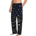 thumbnail image 6 of Naloa Physical Formulas Pajama Pants Men, PJ Bottoms, Sleep & Lounge Pants-X-Large, 6 of 6
