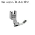 thumbnail image 2 of Uxcell 1.3''x0.26''x1.18'' #P58N Right Narrow Presser Foot  Industrial Sewing Foot Hinged Steel Silver Tone 1pcs, 2 of 2