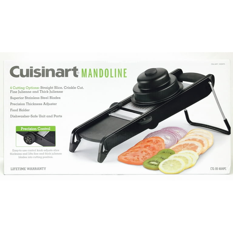 Cuisinart Stainless Steel Mandoline Slicer with Four Cutting Options