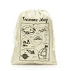 Treasure Map Gift Bags- Treasure Hunt Bags for Kid's Pirate Theme Party- Set of 10