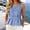 A468 Sky Blue, variant on Xdegoge Women Plaid Double Bow Tie Sleeveless Peplum Top Round Neck Checked Summer Blouse Casual Flare Hem Tunic Shirt Retro Gingham Pattern Tee Tops