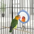 thumbnail image 5 of AOMRCOL Pet Bird Mirror with Bell Interactive Parrot Toy Bird Cage Mirror for Cockatiel Parakeets Canaries, 5 of 7