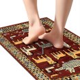thumbnail image 4 of Kitchen Rugs Sets of 3 Non Slip Washable Kitchen Mats for Floor, Kitchen Runner Rug, Floor Mat Carpet for Entryway, Laundry, Sink, 4 of 12